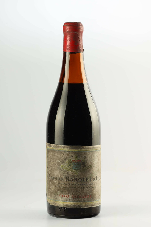 Arthur Barolet Clos Vougeot Grand Cru, 1959