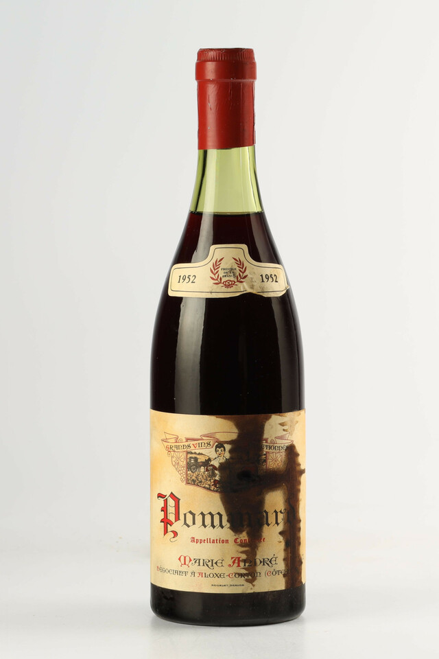 Marie Andre Pommard Rouge, 1952