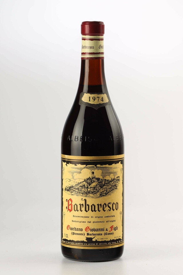 Giovanni Giordano Barbaresco, 1974