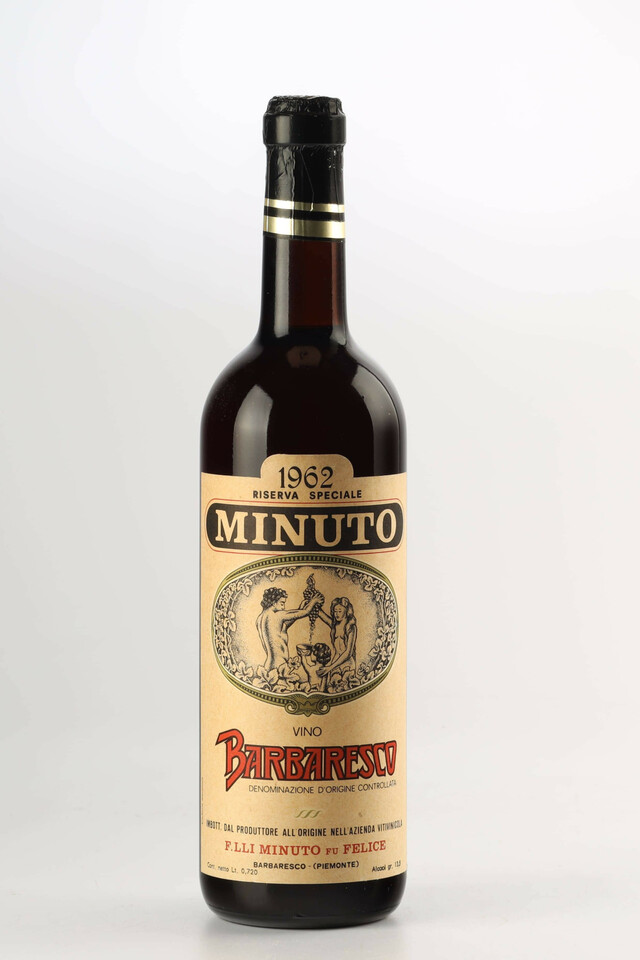 Minuto Barbaresco Riserva Speciale, 1962
