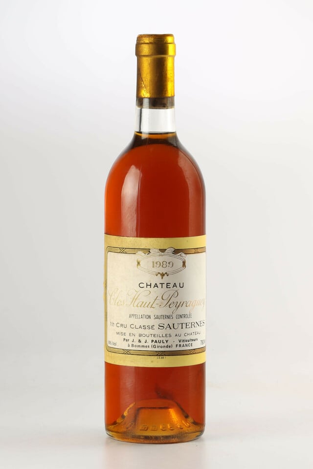 Chateau Clos Haut Peyraguey Clos Haut Peyraguey, 1989