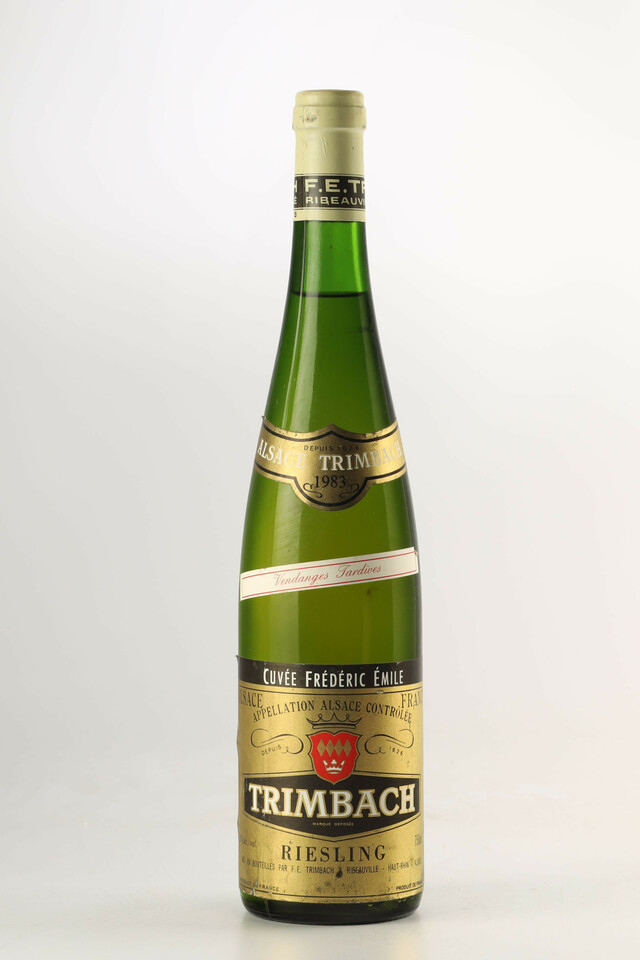 Trimbach Riesling Cuvee Frederic Emile Vendange Tardive, 1983