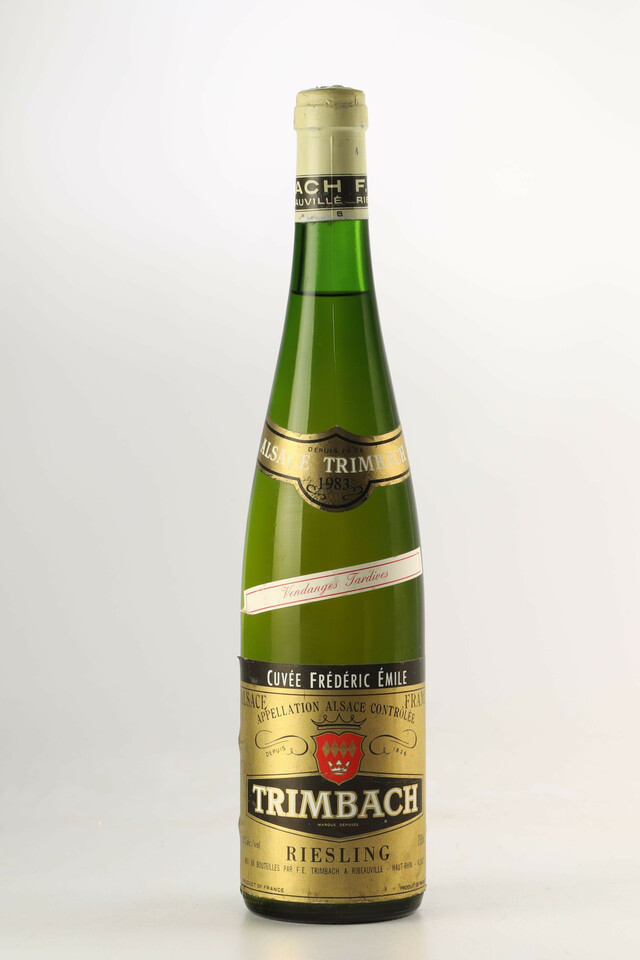 Trimbach Riesling Cuvee Frederic Emile Vendange Tardive, 1983