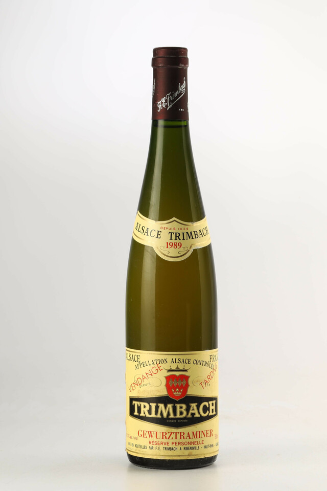 Trimbach Gewurztraminer Vendanges Tardives, 1989