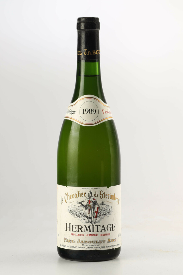 Paul Jaboulet Aine Hermitage Chevalier De Sterimberg, 1989