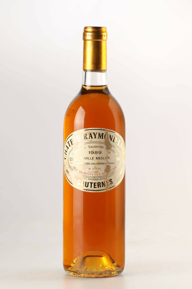 Chateau Raymond Lafon, 1989