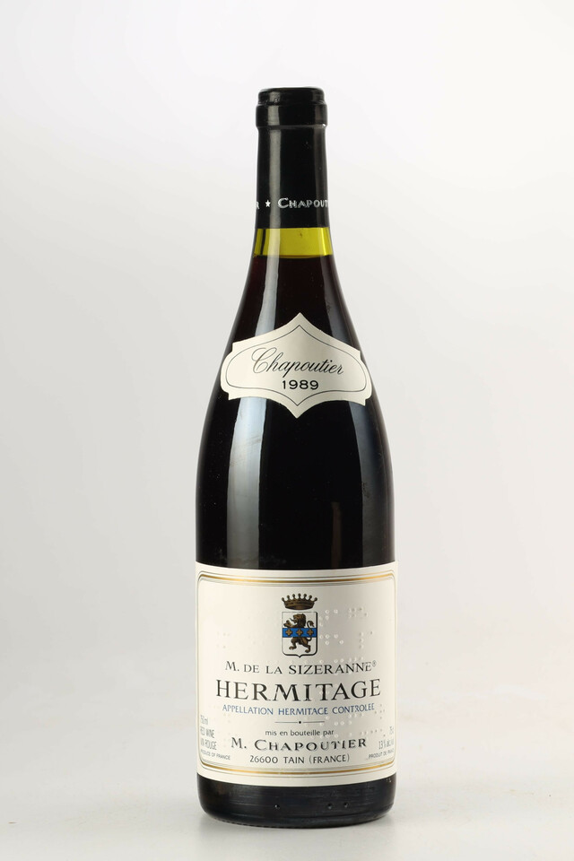 Chapoutier Hermitage La Sizeranne, 1989