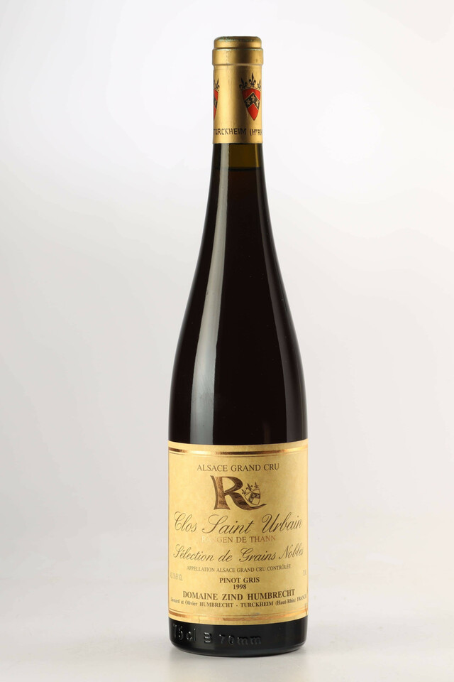 Zind Humbrecht Tokay Pinot Gris Clos St Urbain Rangen De Thann Selection Grains Nobles, 1998