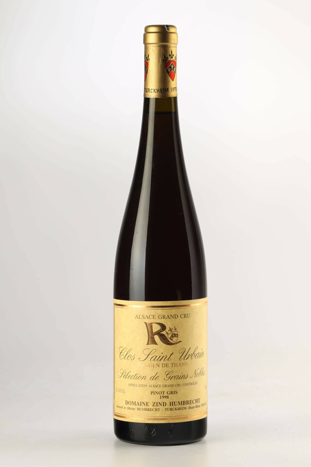 Zind Humbrecht Tokay Pinot Gris Clos St Urbain Rangen De Thann Selection Grains Nobles, 1998