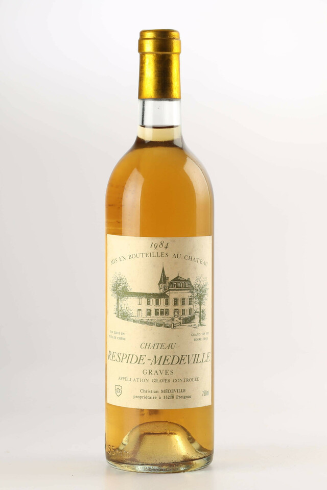 Chateau Respide Medeville Blanc, 1984