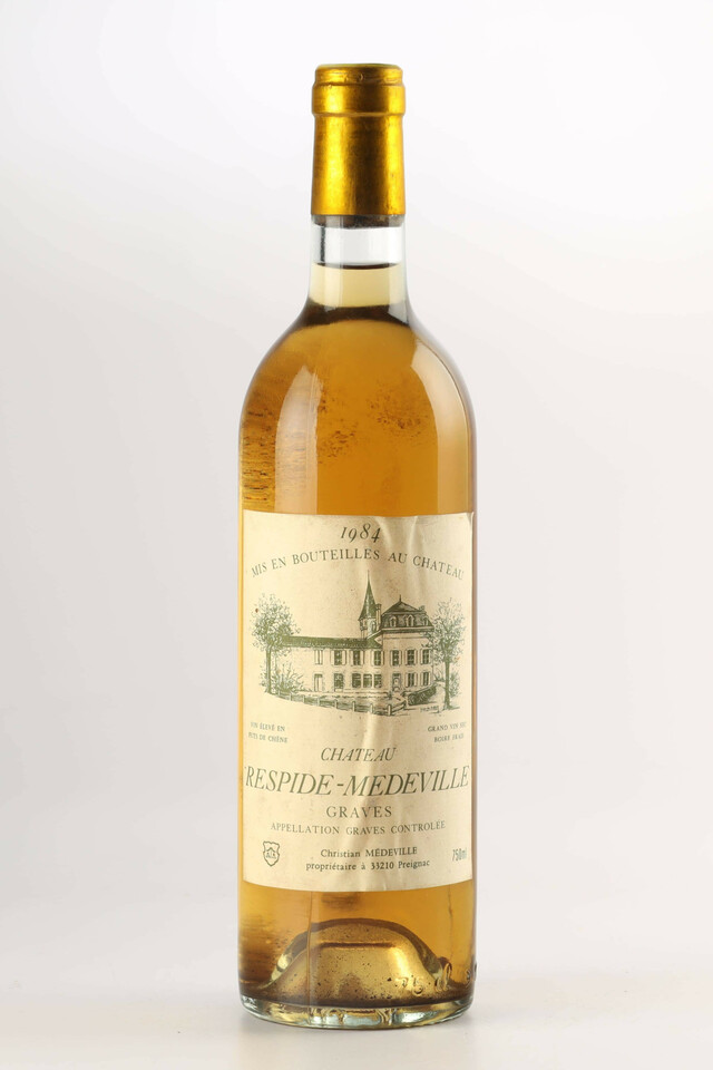 Chateau Respide Medeville Blanc, 1984