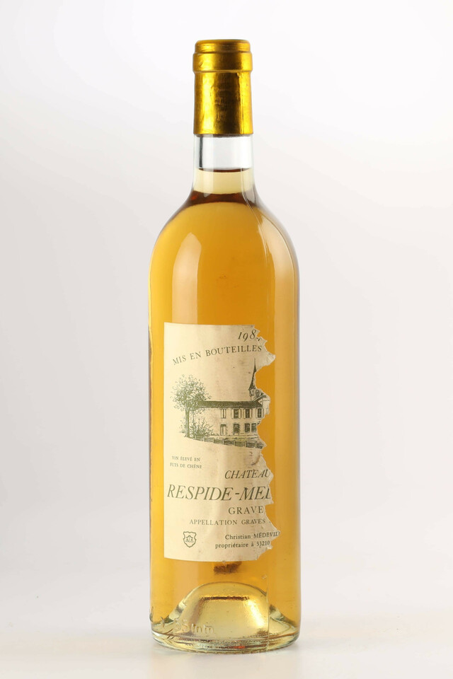 Chateau Respide Medeville Blanc, 1984