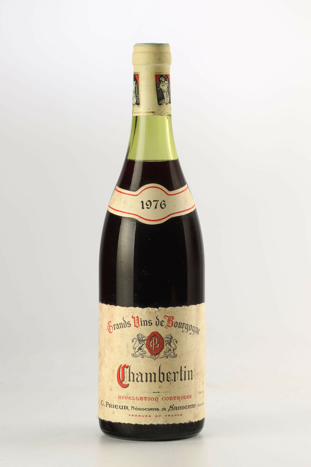 Georges Prieur Chambertin Grand Cru, 1976