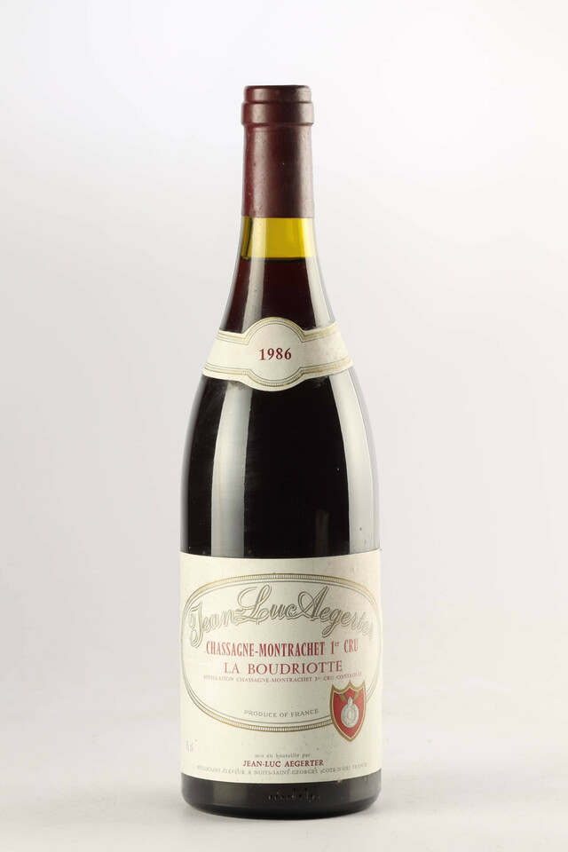 Ramonet Chassagne Montrachet Boudriottes Rouge 1er Cru, 1986