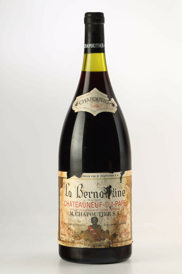 Chapoutier Chateauneuf Du Pape Rouge La Bernardine, 1990