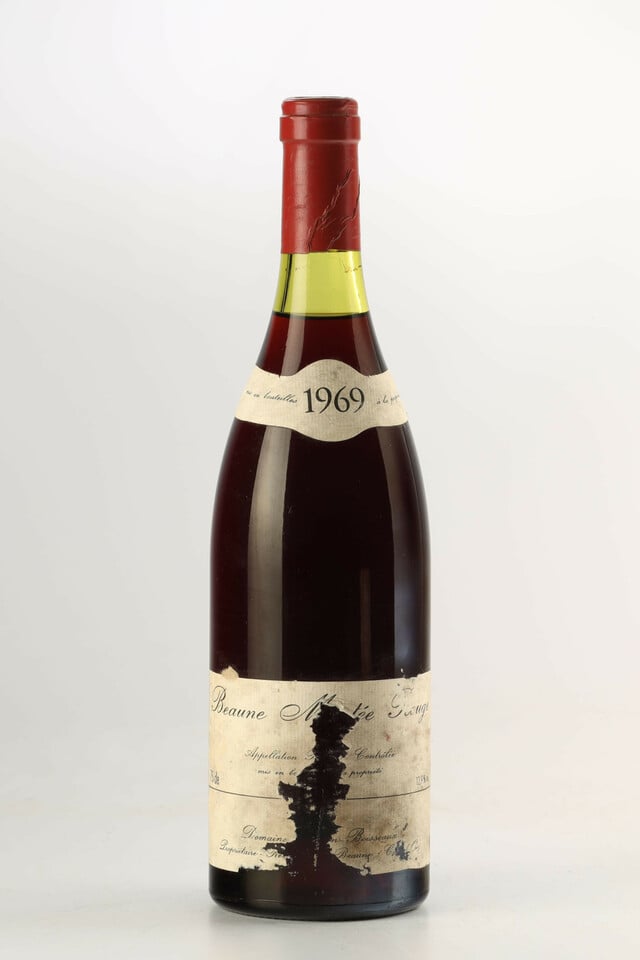 Boisseaux Gaston Montee Rouge 1er Cru, 1969