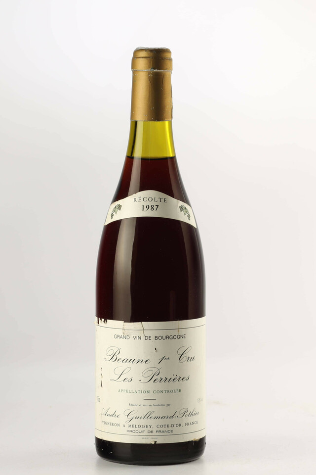 Guillemard Beaune Les Perrieres 1er Cru, 1987