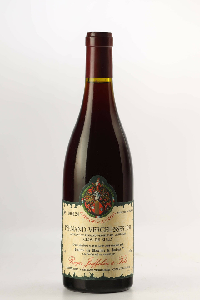 Jaffelin Pernand Vergelesses Clos De Bully, 1991