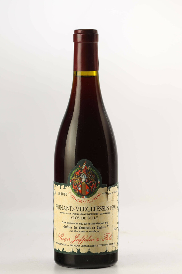 Jaffelin Pernand Vergelesses Clos De Bully, 1991