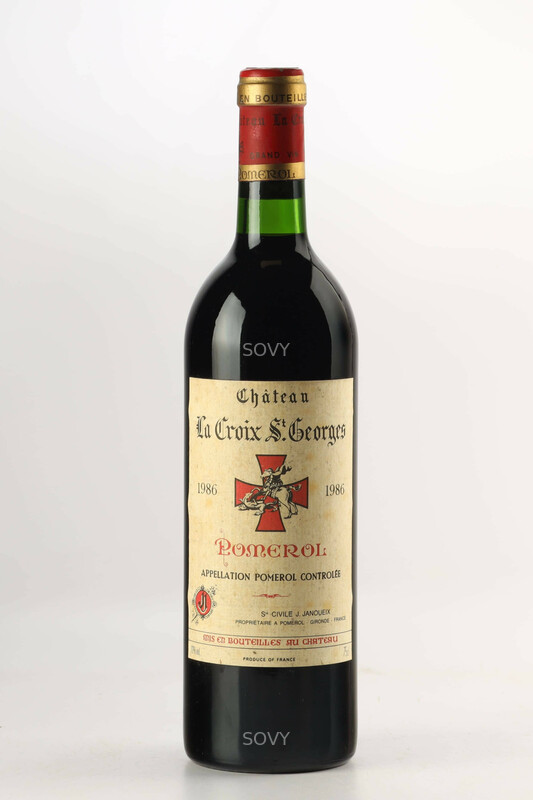 Chateau La Croix Saint Georges, 1986