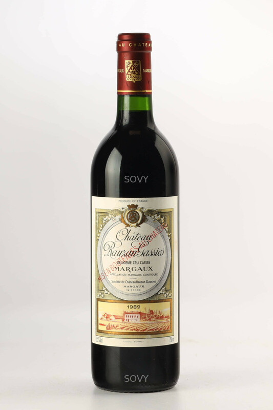 Chateau Rauzan Gassies, 1989
