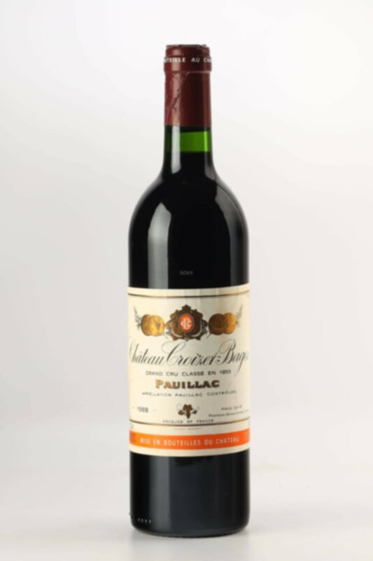 Chateau Croizet Bages, 1988