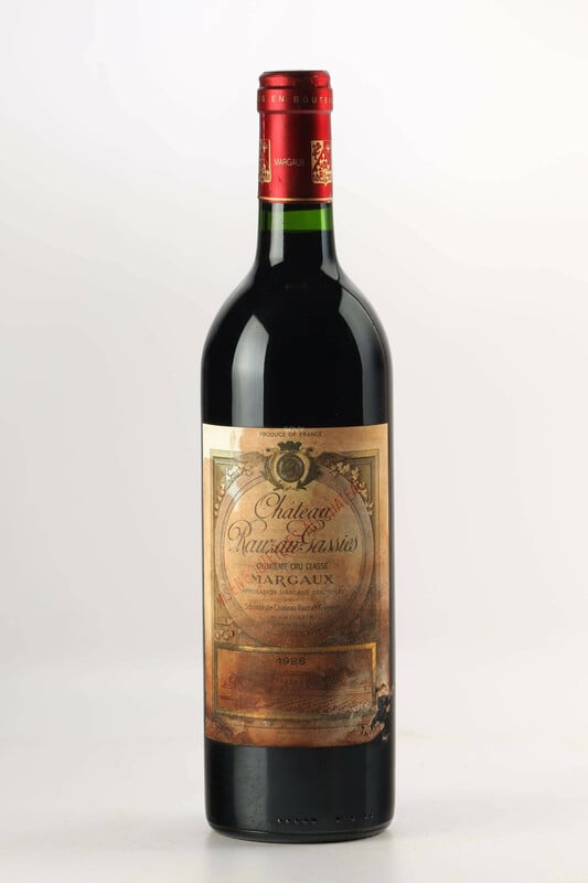 Chateau Rauzan Gassies, 1988