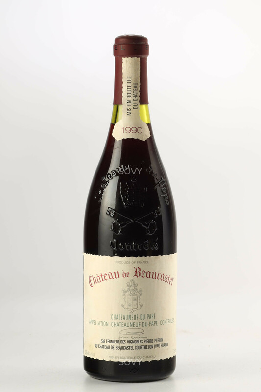 Chateau De Beaucastel Chateauneuf Du Pape, 1990
