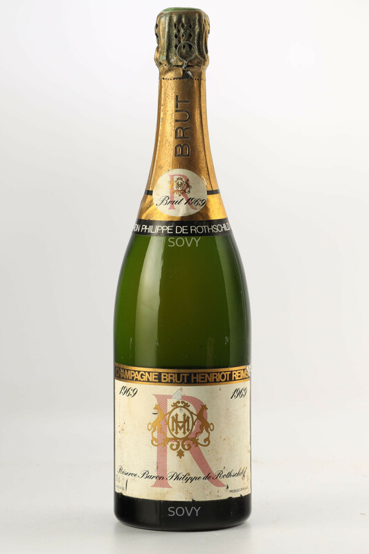 Champagne Henriot Reserve Baron Philippe De Rothschild Brut, 1969