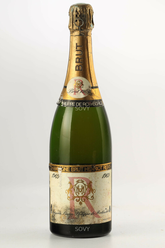 Champagne Henriot Reserve Baron Philippe De Rothschild Brut, 1969