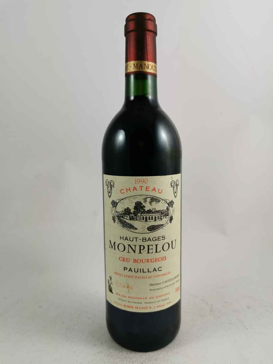 Chateau Haut Bages Monpelou 1990