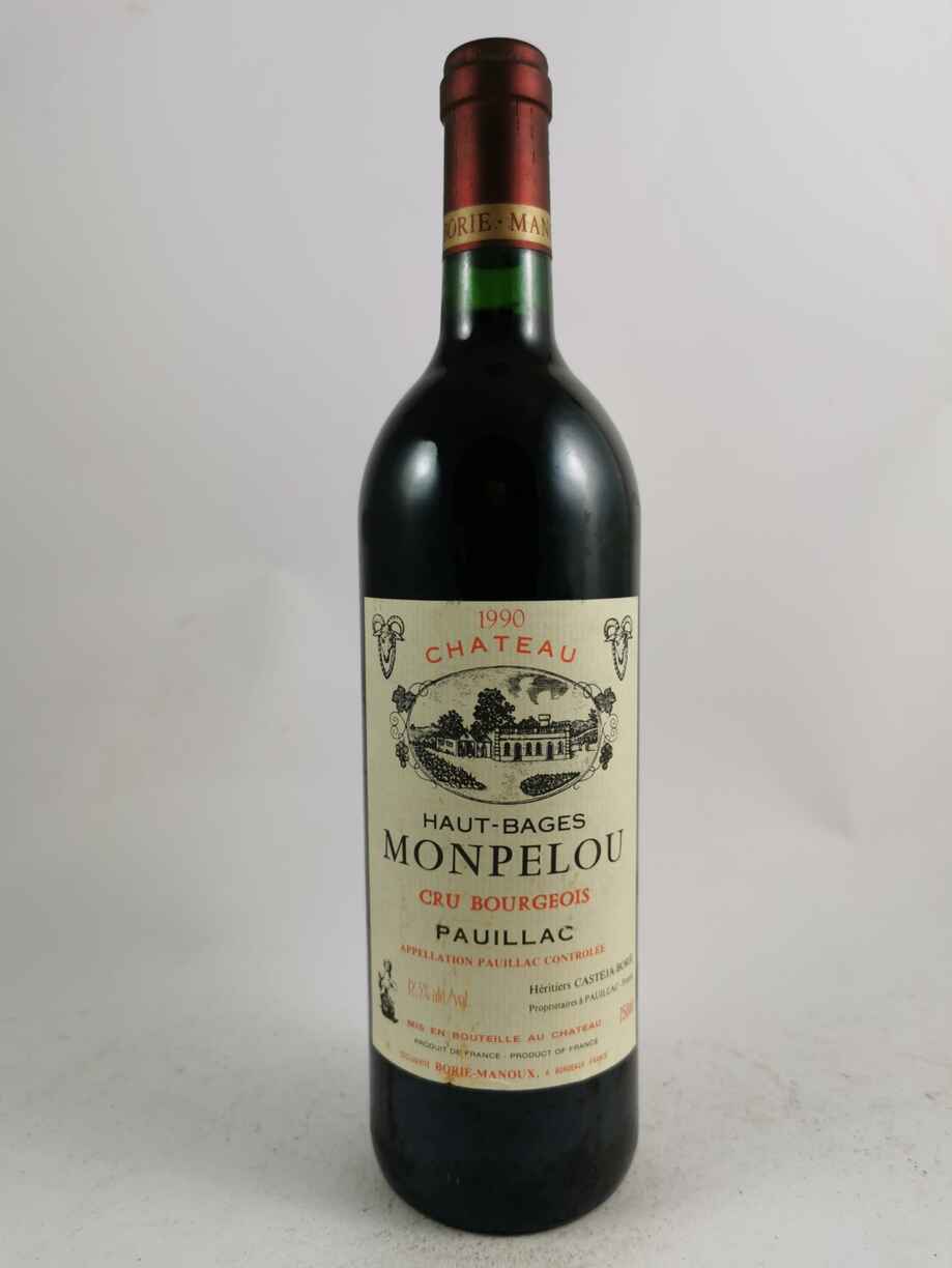 Chateau Haut Bages Monpelou 1990