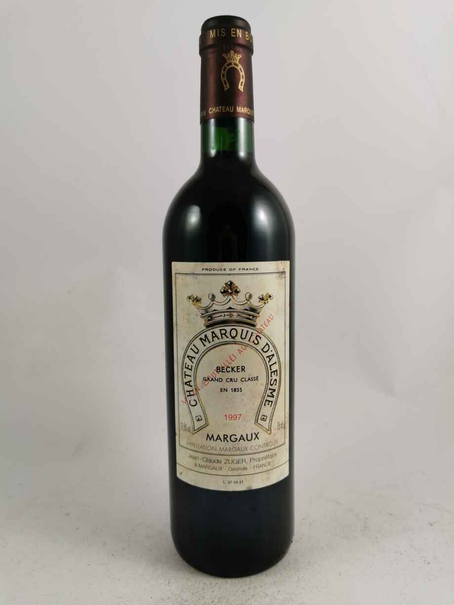 Chateau Marquis D'alesme Becker 1997