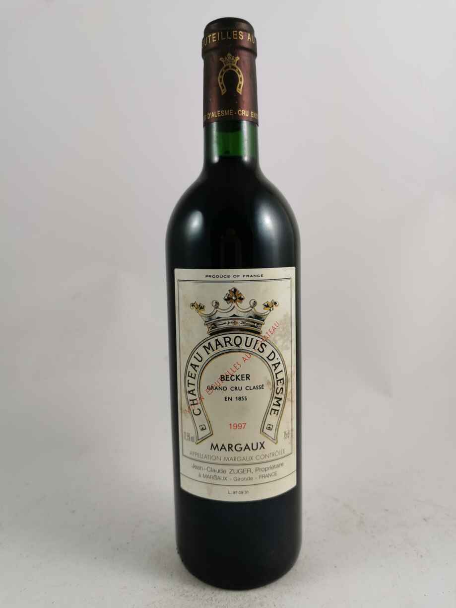 Chateau Marquis D'alesme Becker 1997
