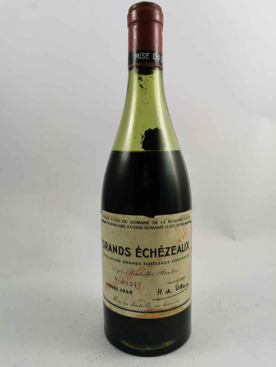 De La Romanee Conti Grands Echezeaux Grand Cru 1969