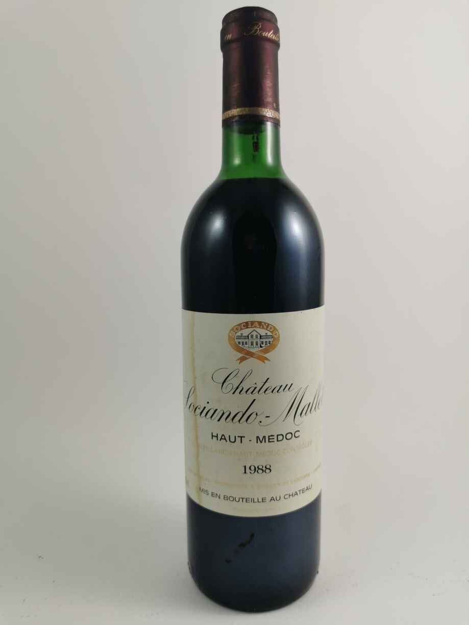 Chateau Sociando Mallet 1988