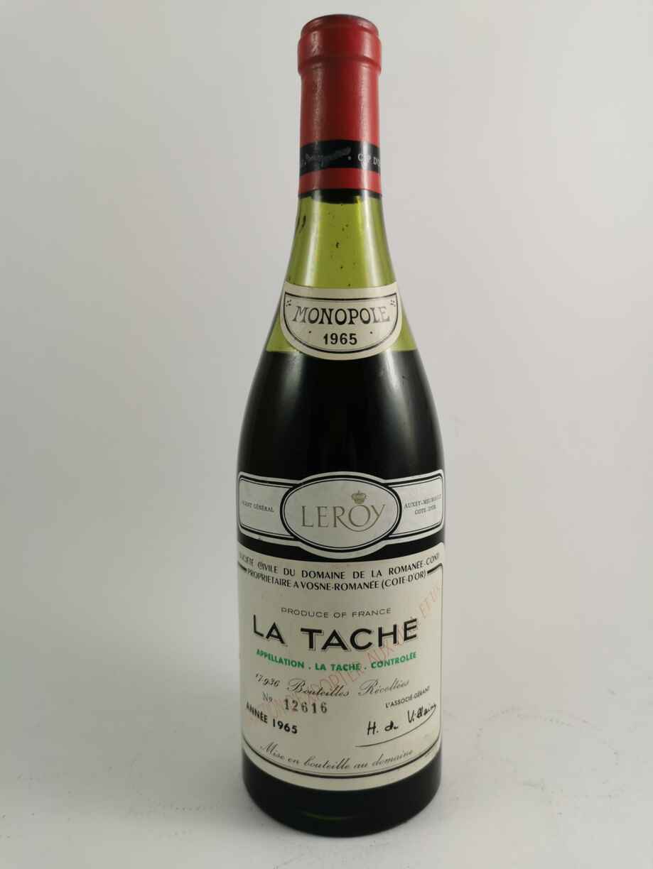 De La Romanee Conti La Tache Grand Cru 1965