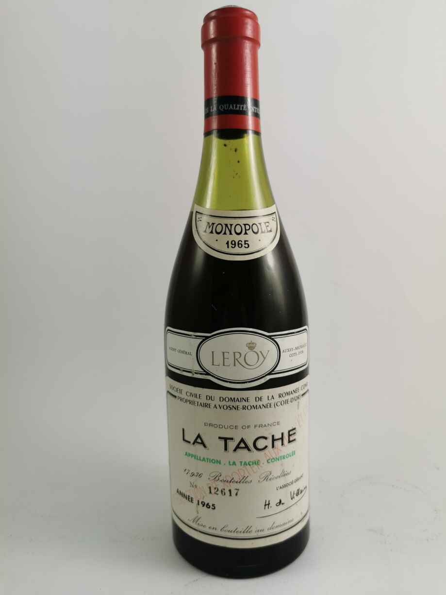 De La Romanee Conti La Tache Grand Cru 1965