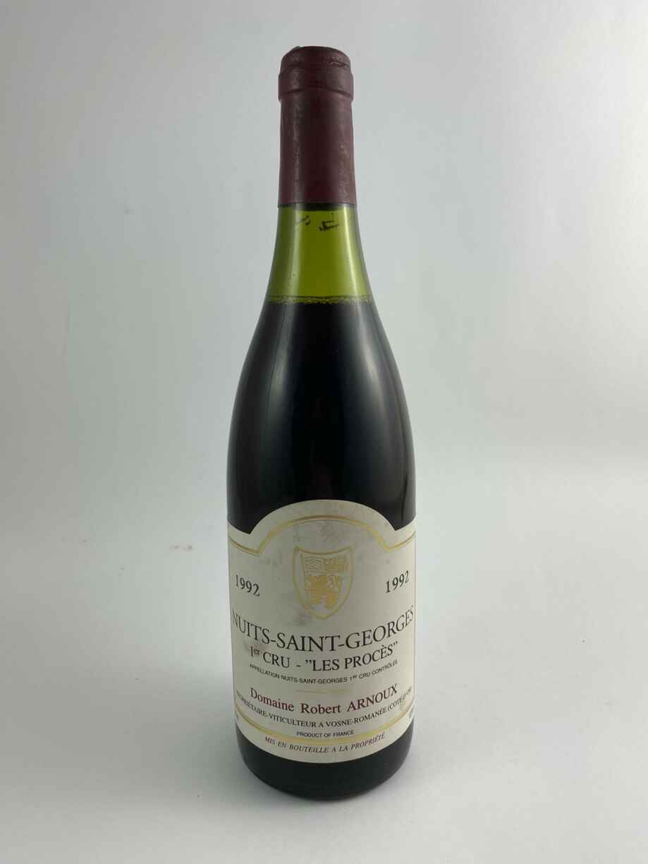 Robert Arnoux Nuits Saint Georges 1er Cru Les Procès 1992