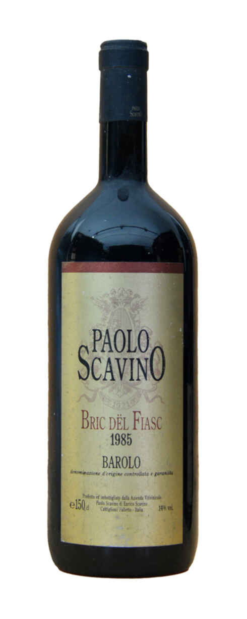 Paolo Scavino Barolo Bric Del Fiasc 1985