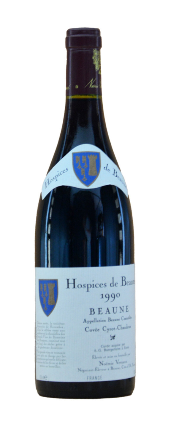 Hospices De Beaune Cuvee Cyrot-chaudron Beaune, 1990