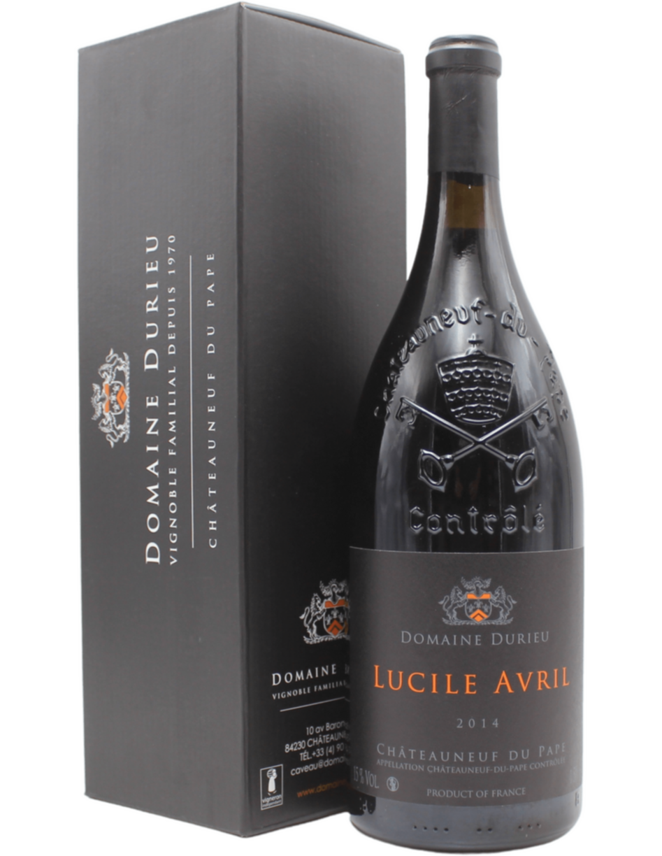 Durieu Lucile Avril Chateauneuf-du-pape 2014