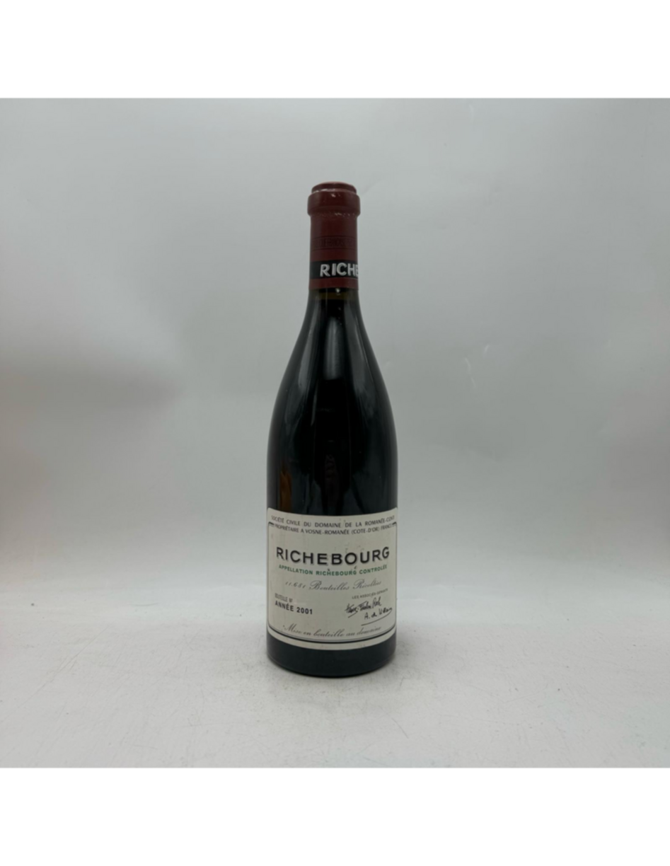 De La Romanee Conti Richebourg Grand Cru 2001