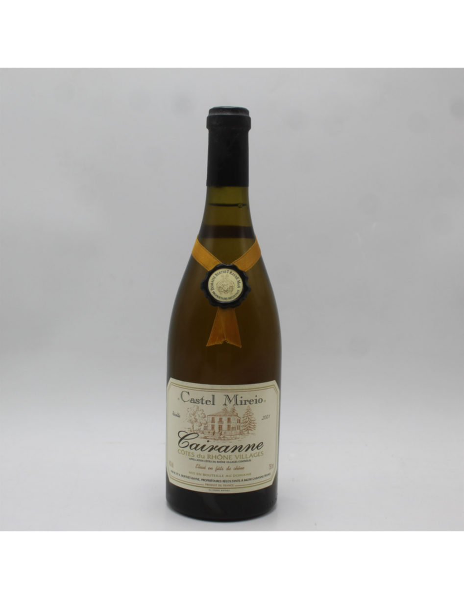 Berthet-rayne Cairanne Castel Mireio Blanc 2001