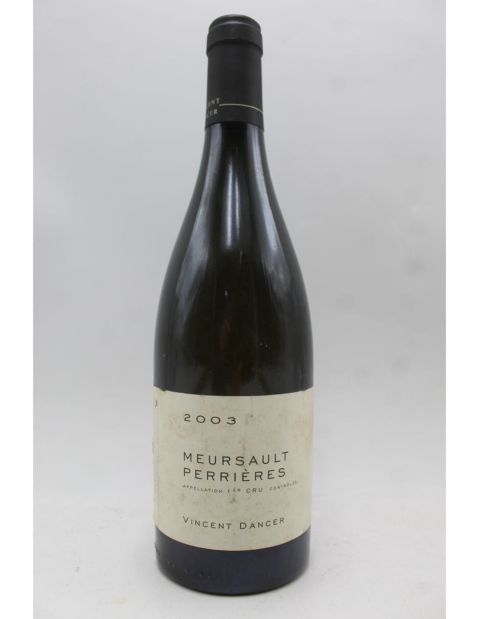 Vincent Dancer Meursault Perrieres 1er Cru 2003