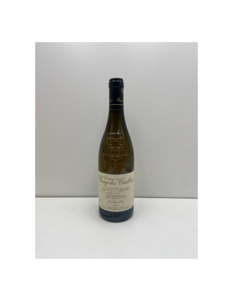 Sang Des Cailloux Un Sang Blanc Vacqueyras 2010