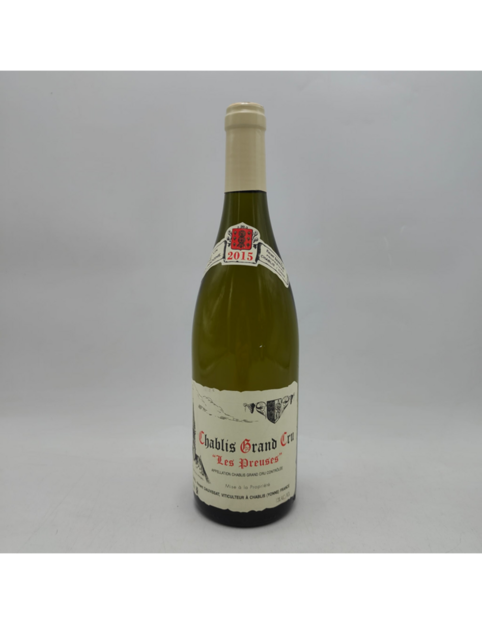 Vincent Dauvissat Chablis Les Preuses Grand Cru 2015