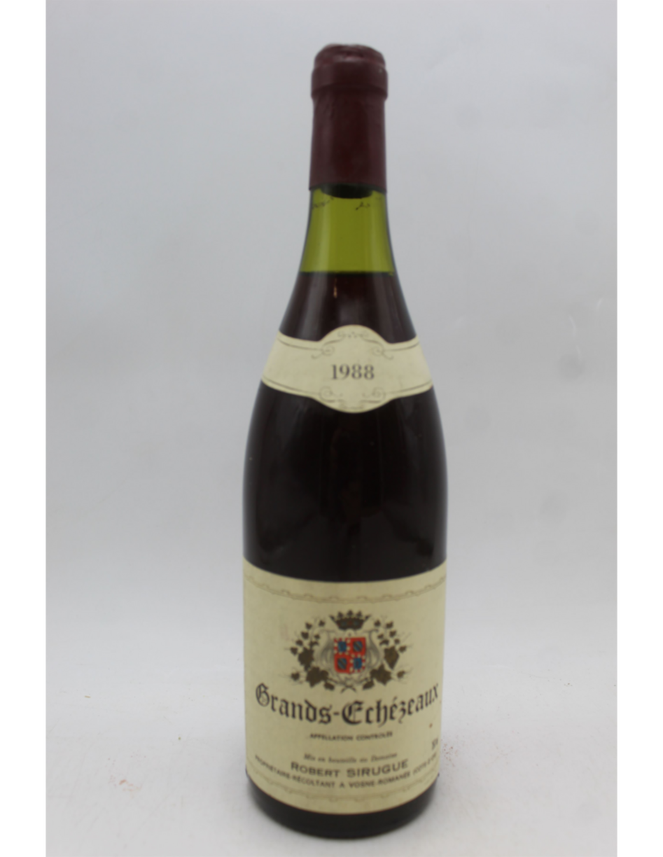 Robert Sirugue Grands Echezeaux Grand Cru 1988