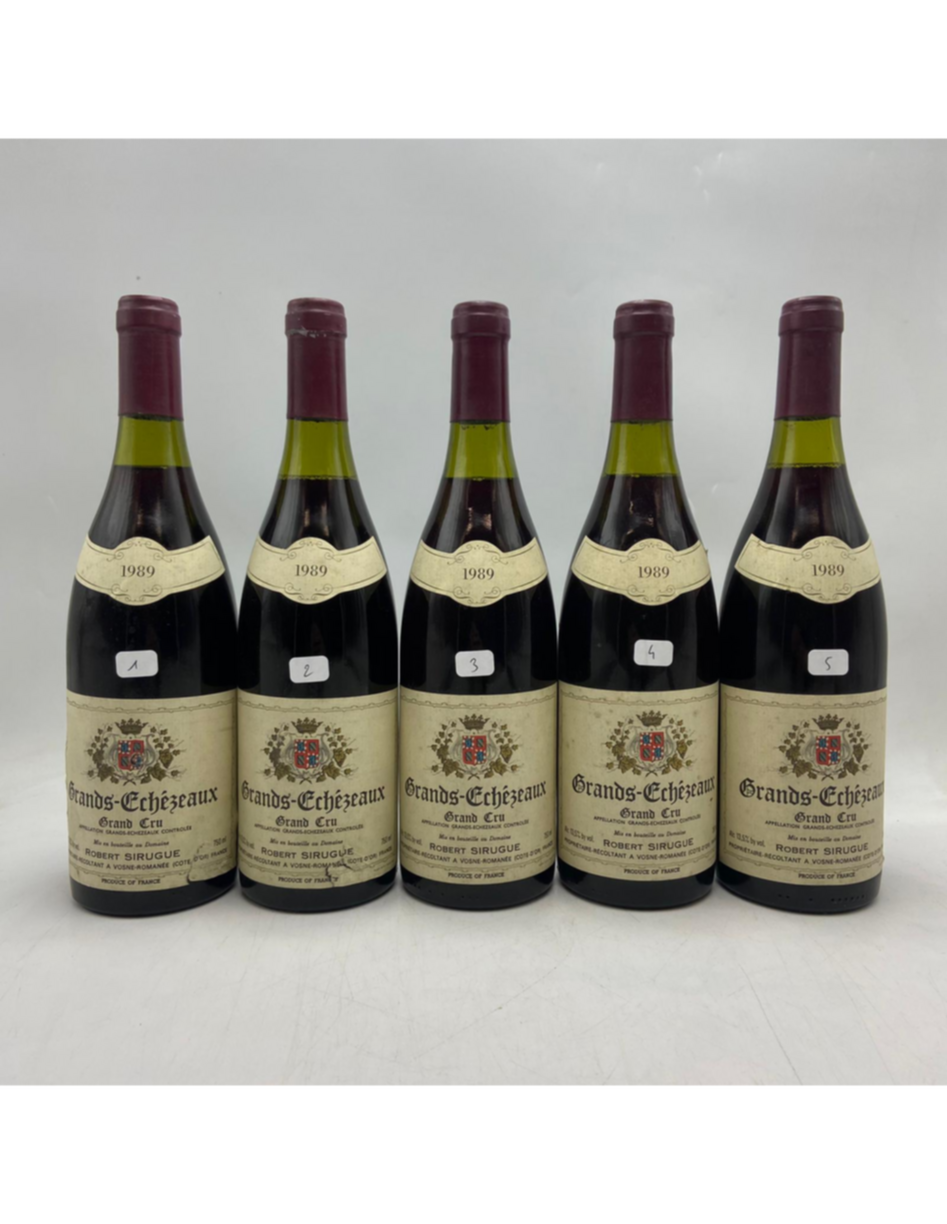 Robert Sirugue Grands Echezeaux Grand Cru 1989