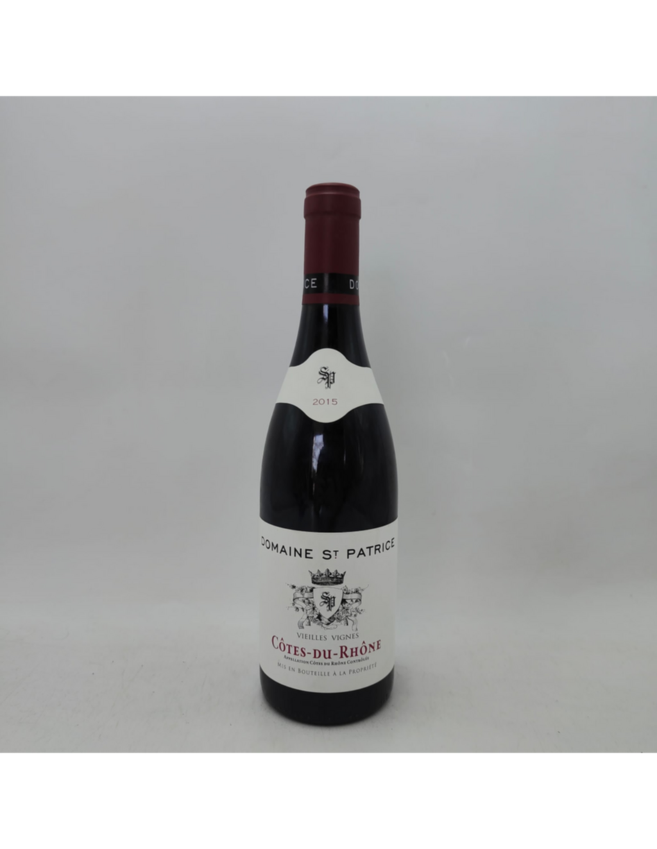 St Patrice Côte-du-rhône Rouge Vieilles Vignes 2015